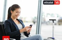 Sharjah SIM-eSIM 5G Data and Calls UAE-Wide, Airport and City Pickup