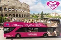 Hop-on hop-off panoramic tour of Rome