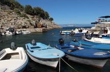 Glavotok and Beli taxi boat roundtrip transfer