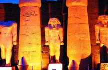 River Cruises Collection: Sound and light show at Karnak Temple