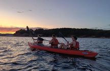 Sunset guided kayak tour from Bandol with appetizers and drinks