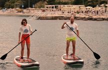 Sunset paddleboard guided tour with snorkeling in Split