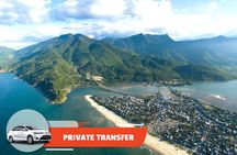 Private transfer between Hoi An's city centre and Hai Van or Lang Co