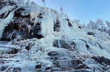 Korouoma Frozen Waterfalls Guided Tour with Hike