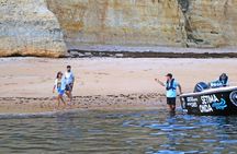 2-hour boat trip to hidden caves and beaches from Armação de Pera