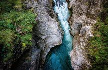 Canyoning beginner tour through the Hachle Canyon in Imst