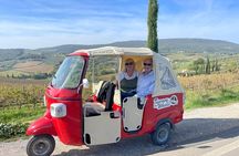 Chianti tuk-tuk tour with wine tasting from San Gimignano