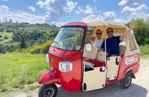 Chianti tuk-tuk tour with wine tasting from San Gimignano