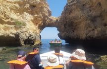 Guided boat tours to the grottos of Ponta da Piedade in Lagos