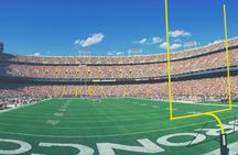 Denver Broncos football game ticket at Mile High Stadium