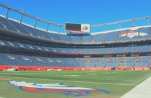 Denver Broncos football game ticket at Mile High Stadium
