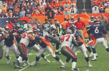 Denver Broncos football game ticket at Mile High Stadium