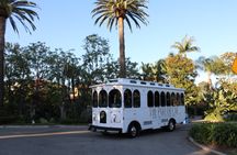 Luxury trolley Hollywood sightseeing tour with expert guide