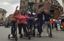 Krakow Old Town highlights 2 hours e-scooter tour