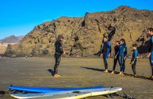 Surfing Lessons in the South of Fuerteventura without Transfer