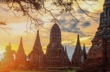 Ancient temples of Ayutthaya and river cruise with lunch