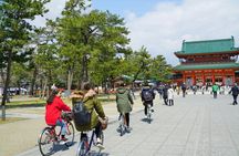 Kyoto historical cycling tour with the Golden Pavilion