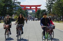 Kyoto historical cycling tour with the Golden Pavilion