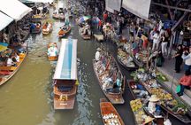Bangkok Canal Wat Pak Nam, flower market, and Chinatown guided tour