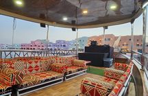 Doha sightseeing cruise onboard an Arabic dhow boat