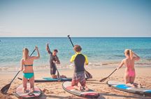 Stand-Up-Paddle for beginners in Morro Jable Bay