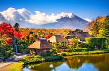 1-day tour to Mount Fuji, Oshino Hakkai with outlets or hot springs