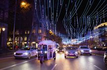 Madrid Christmas lights tour by private Eco Tuk Tuk