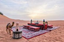 Morning Dubai Desert Safari with Camel Ride and Sand Boarding