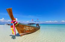 Krabi to Phuket day trip with private longtail boat tour in Phi Phi