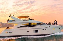 1-hour luxury yacht cruise in Dubai Marina