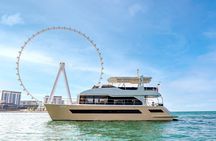 Dubai luxury yacht experience with extended Burj tour