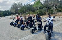 Guided tour of the Acropolis area of Athens by electric scooter