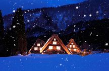 Takayama and Shirakawago winter lights guided tour from Nagoya