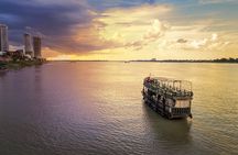 Phnom Penh half-day guided bike and boat tour