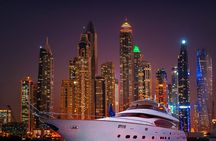 Dubai Marina 2-hour morning or moonlight yacht tour