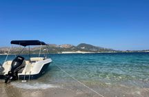 Turtle Island, Keri Caves and Mizithres Half-Day Private Cruise