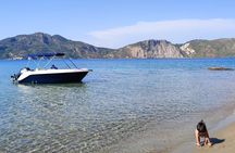 Turtle Island, Keri Caves and Mizithres Half-Day Private Cruise