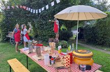 Swiss cheese fondue cooking class experience