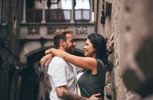 Private Photoshoot in Barcelona Old Town