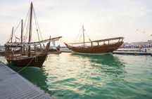 Sharing Dhow Cruise and Corniche Walk in Doha