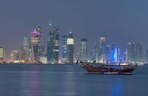 Sharing Dhow Cruise and Corniche Walk in Doha