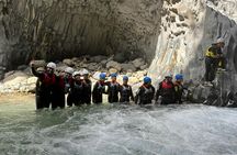 Body rafting along Alcantara River