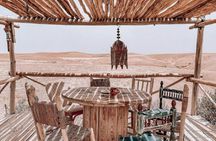 Excursion to the Agafay Desert with dinner in a tent at sunset