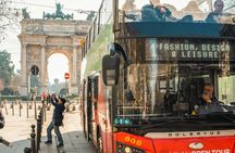 Milan open top hop-on hop-off bus tour 72 hours