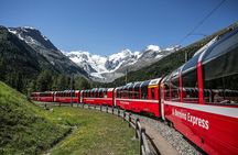 Full-Day St. Moritz and Bernina Express Scenic Tour from Como
