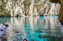 Cave Exploring Kayak and Snorkel Tour at Cova dels Orguens in Javea