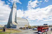 City Sightseeing hop-on hop-off bus tour of Reykjavik