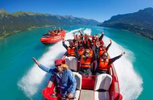 Scenic Jet Boat Ride on Lake Brienz