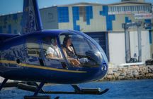 Scenic Helicopter Flight over the Coast of Barcelona