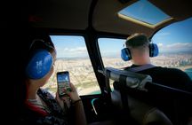 Scenic Helicopter Flight over the Coast of Barcelona